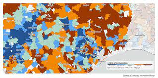 map of houston area s distressed and