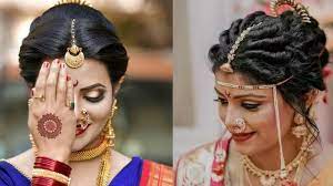nauvari saree hairstyle ideas bridal