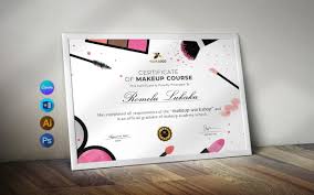 canva word makeup course certificate