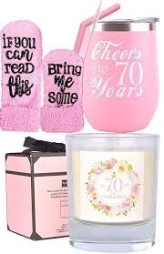 70th birthday gifts for women 70th