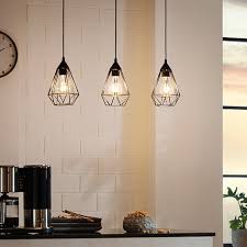 Tarbes 3 Bulb Hanging Light In A