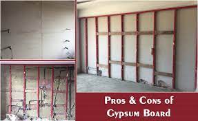 and disadvanes of gypsum board