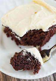 wacky cake brown e baker