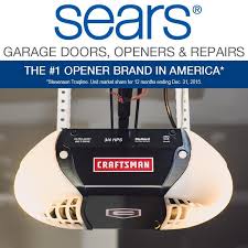 sears garage door installation and