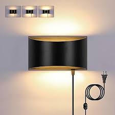 Lightess Wall Lamp Plug In 12w Modern