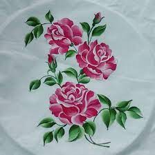 Beautiful Bunch Of Rose Fabric Colour