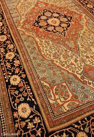 persian kashan mohtasham antique rug n