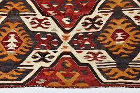 anatolian wool kilim rug at pamono