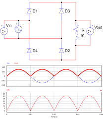 full wave bridge rectifier circuit