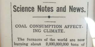 A 1912 Newspaper Article About Coal Has A Prescient Climate