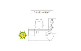 Cash Counter Dwg Thousands Of Free