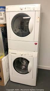 Shop for stackable washing machines at appliancesconnection.com. Mclemore Auction Company Auction Lighting Building Materials Appliances Electronics Tools Art Lawn And Garden Furniture Glassware Rugs And Collectibles From A Warehouse In Hermitage Item Kenmore Stackable Washer Dryer
