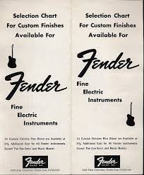 Fender Color Chart 1962 Fatboyslim