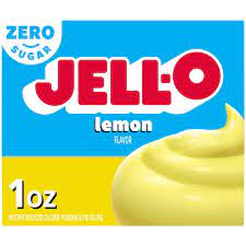 jell o lemon flavor zero sugar instant
