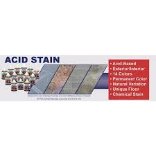 exterior concrete acid stain