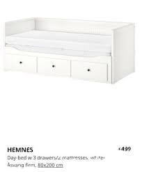 Ikea Hemnes Day Bed With 3 Drawers