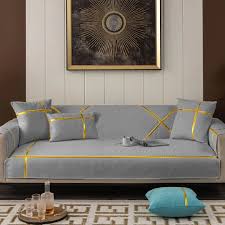 velvet sofa runner with cushions