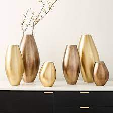 Organic Metal Vases West Elm