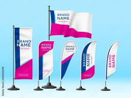 flags banners identity realistic