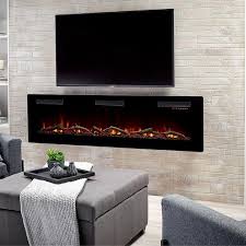 Wall Mount Electric Fireplace Linear