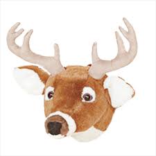 Whitetail Deer Stuffed Animal Wall Toy