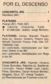 Resultado de imagen para CANCHA DE PLATENSE 1979