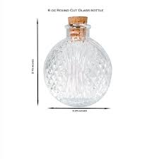 Perfume Studio 6oz Round Glass Bottle