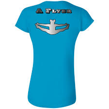 I Am A Flyer Cheer Gildan Softstyle Ladies T Shirt