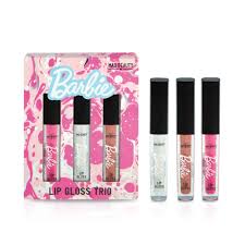 barbie glitter lip gloss trio gifts