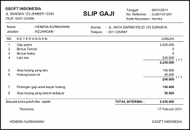 Contoh surat keterangan penghasilan guru honorer berkas. Contoh Format Gaji Ilmusosial Id