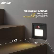 led sensor night light 3w led stair