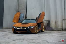 We notice you're using an ad blocker. Bmw I8 Gets Rusty With Gold Vossen Wheels Need 4 Speed Motorsports