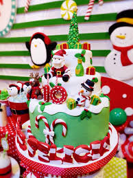 Each of them recreated the cakes with modern decorations and skills. Kara S Party Ideas Christmas Themed 10th Birthday Party