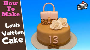 louis vuitton cake topper how to make