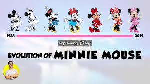evolution of minnie mouse 91 years