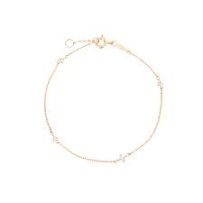 diamond chain bracelet in 14k gold