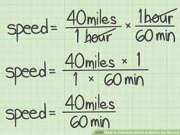 3 Ways To Calculate Speed In Metres Per Second Wikihow