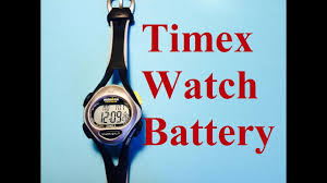 Timex Battery Replacement