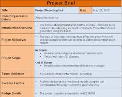 A briefing paper is a short document that outlines a particular issue, provides background and context and lists the suggested next steps. Project Brief Word Template Project Management Templates Job Resume Template Time Management Skills
