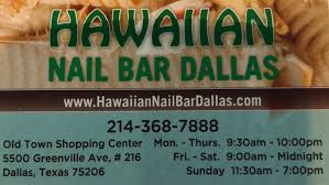 nails hawaiian nail bar dallas tx