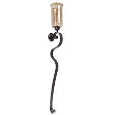 bronze scroll metal wall sconce hobby