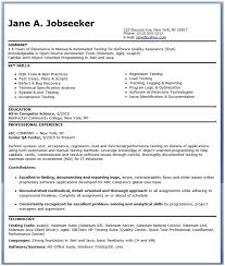 Resume Format For 6 Months Experienced Software Engineer