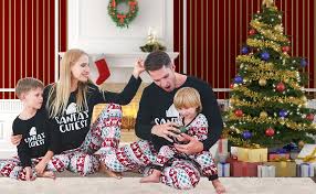 Fortunately, there are tons of sets available online, most these plaid pajamas are a classic. Zoerea Matching Family Christmas Pajamas Boys Girls Toddler Kids Children Deer Pjs Women Men Sleepwear