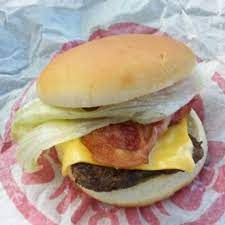 jr bacon cheeseburger and nutrition facts