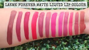 lakme forever matte liquid lip colour