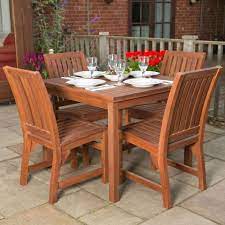 Laurel Square Outdoor Dining Set With