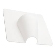 Brick Blast Exterior Wall Cover Plate White