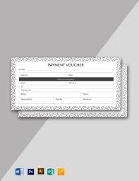 free voucher template in