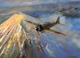 At the start of world war ii, japanese airpower ruled the skies over china and the pacific. Gray Fighter Plane Painting War Ww2 Zero Japanese Aircraft A6m Painting Art Hd Wallpaper Wallpaperbetter
