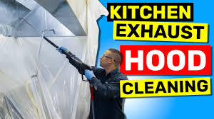 how to clean a kitchen exhaust hood